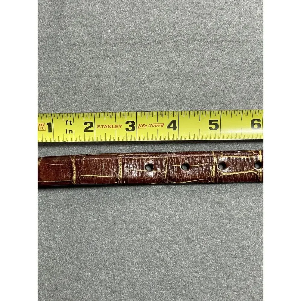 Martin Dingman Alligator Grain Calf Handmade‎ Belt Size Small USA Handmade